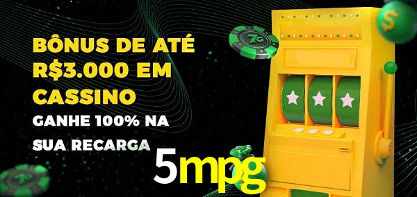 5mpg melhor bônus de depósito